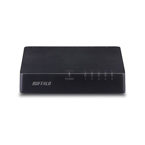 BUFFALO 10/100Mbps対応 プラスチック筺体 AC&amp;USB電源 3ポート ブラック スイッチングハブ LSW-TX-3EP/CUB wyw801m Amazon | BUFFALO 10/100Mbps対応 プラスチック筺体 AC&USB電源